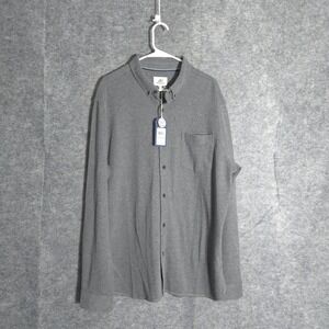 Surfside Supply Knit Shirt Men XXL Charcoal Heather Button Down Jersey 31500109K